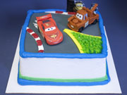 Grand Prix Cars cake