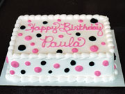 Polka Dot Cake