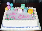 Baby Blocks Cake